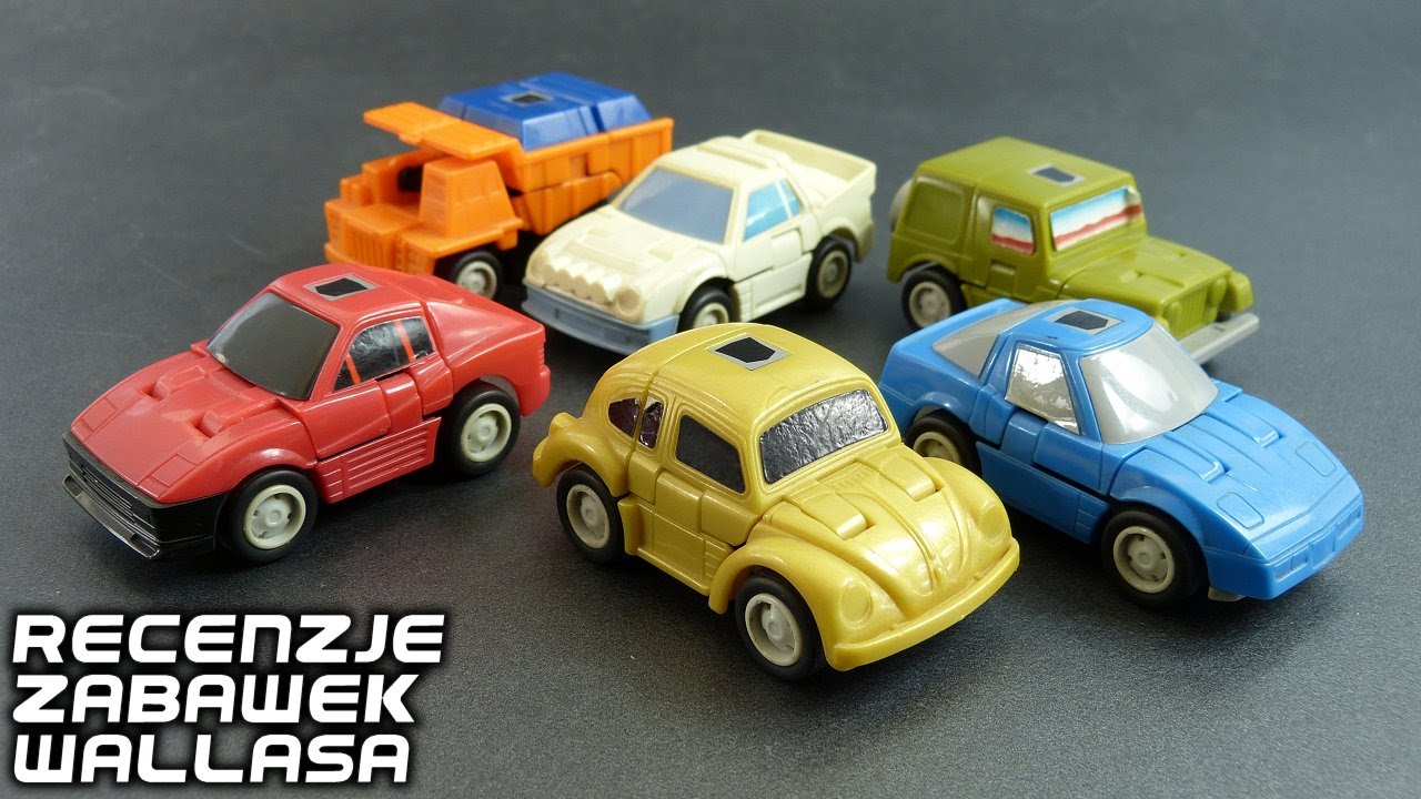 Recenzja starych zabawek - Throttlebots (Transformers Generation One)