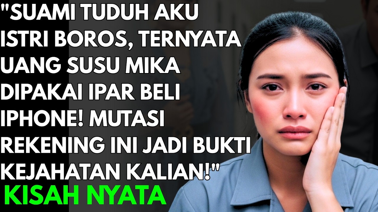DASAR ISTRI BOROS! NAMUN IA TAK TAHU BAHWA UANG SUSU ANAKKNYA DIPAKAI IBU DAN ADIKNYA UNTUK.......