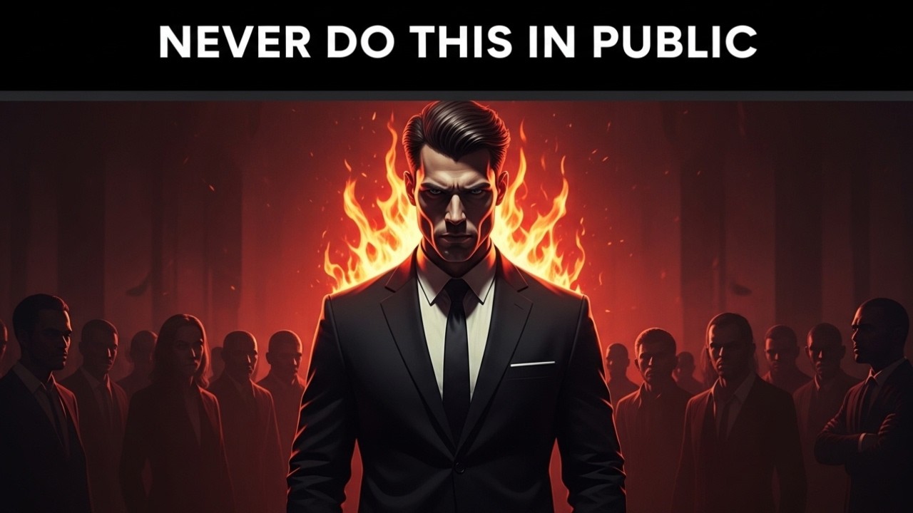 9 Things You Should NEVER Do in Public (Machiavelli)