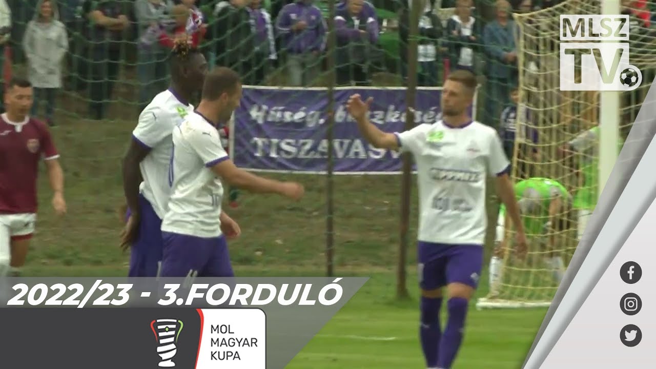 Mátészalkai MTK - Újpest FC | 1-6 (1-3) | Magyar Kupa | 3. forduló | MLSZTV