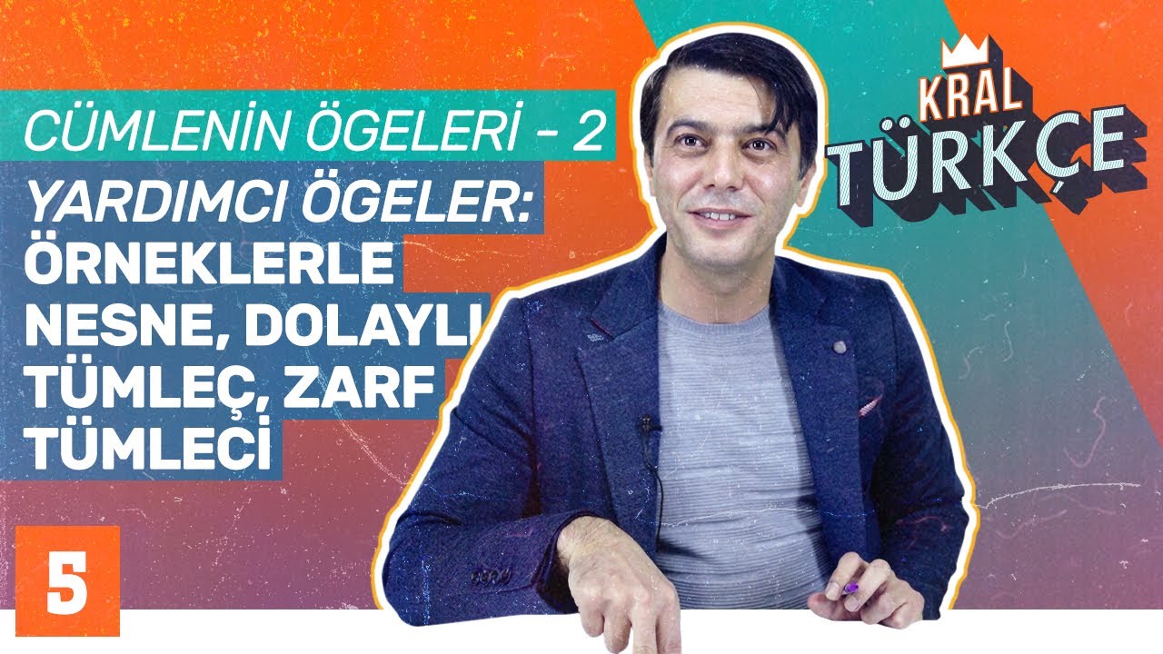 Cümlenin Yardımcı Ögeleri: Nesne, Dolaylı Tümleç, Zarf Tümleci | Mustafa Kara ile 8. Sınıf Türkçe #5