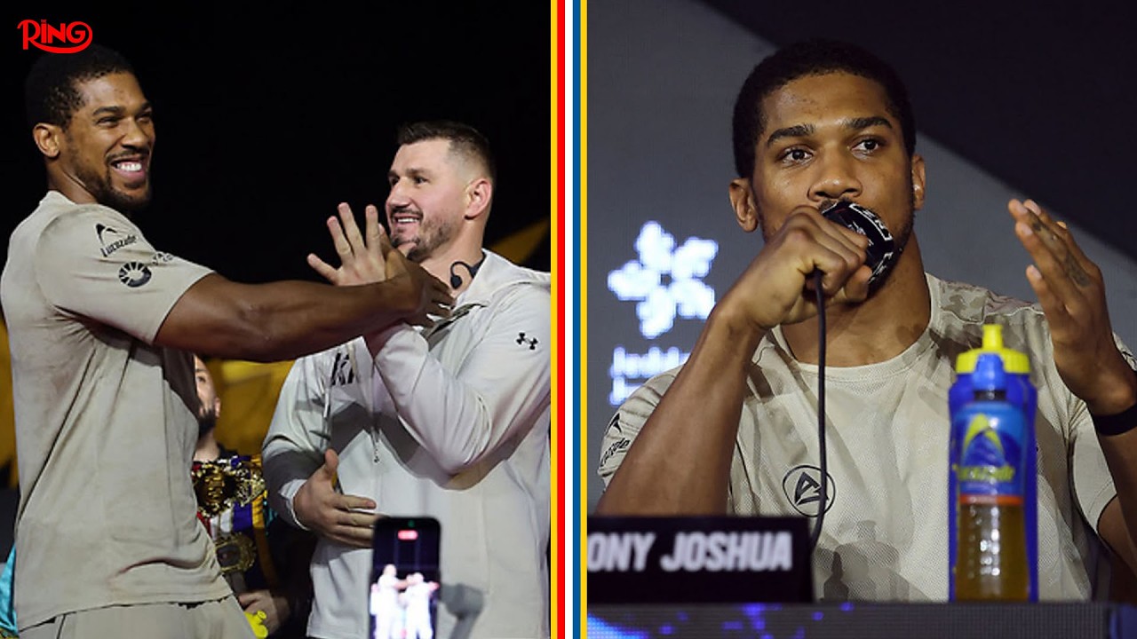 HIGH STAKES! Anthony Joshua vs Kristian Prenga | FINAL PRESS CONFERENCE 