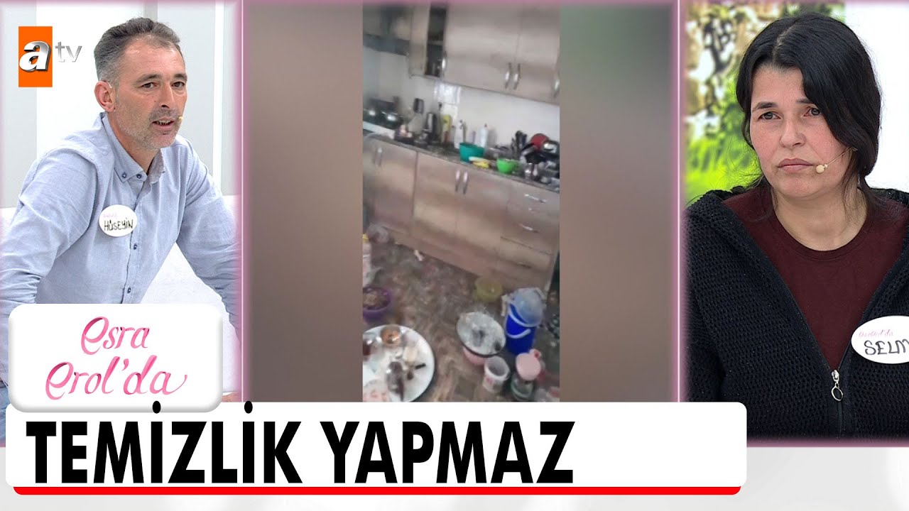 Kocam beni bıraksın diye evi bilerek temizlemedim! - Esra Erol'da