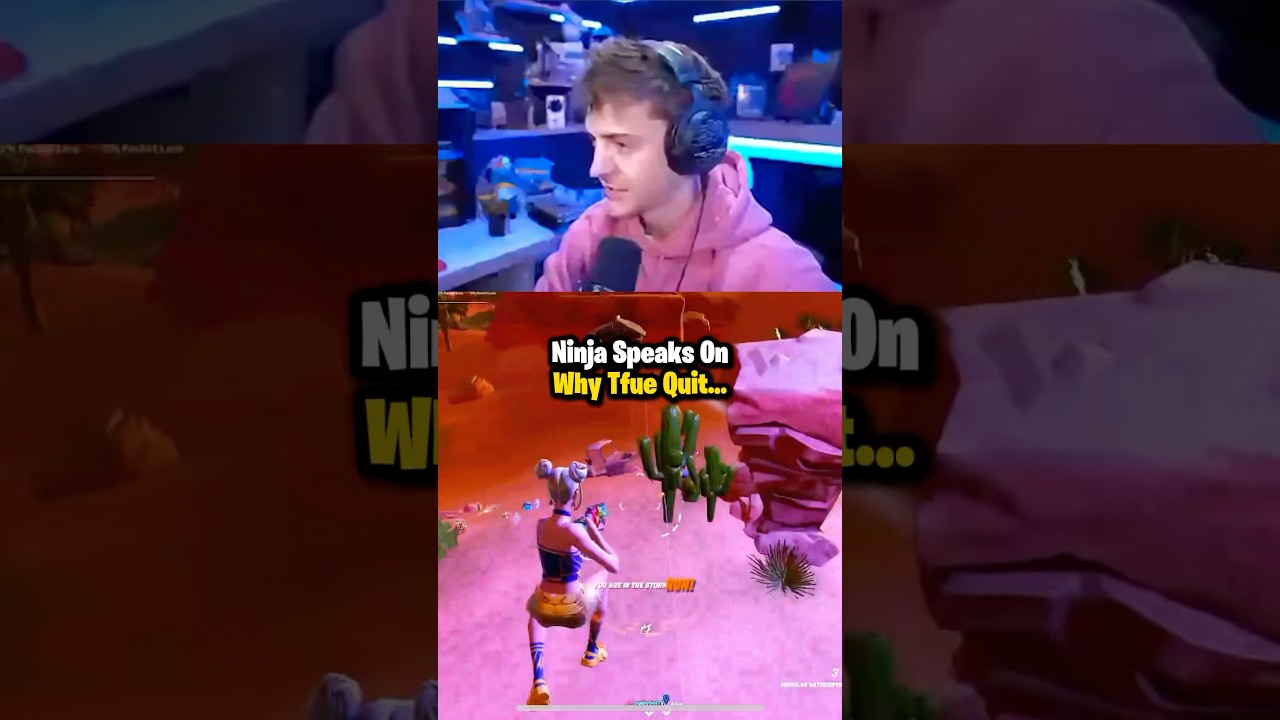 Ninja Speaks On Tfue Quitting&hellip; #ninja #fortnite #trending