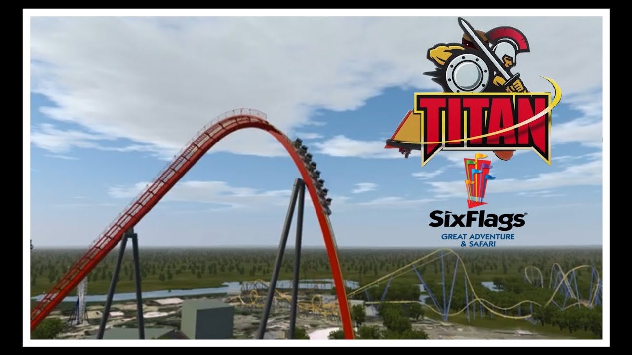 Titan Six Flags Great Adventure Giga Coaster | No Limits 2