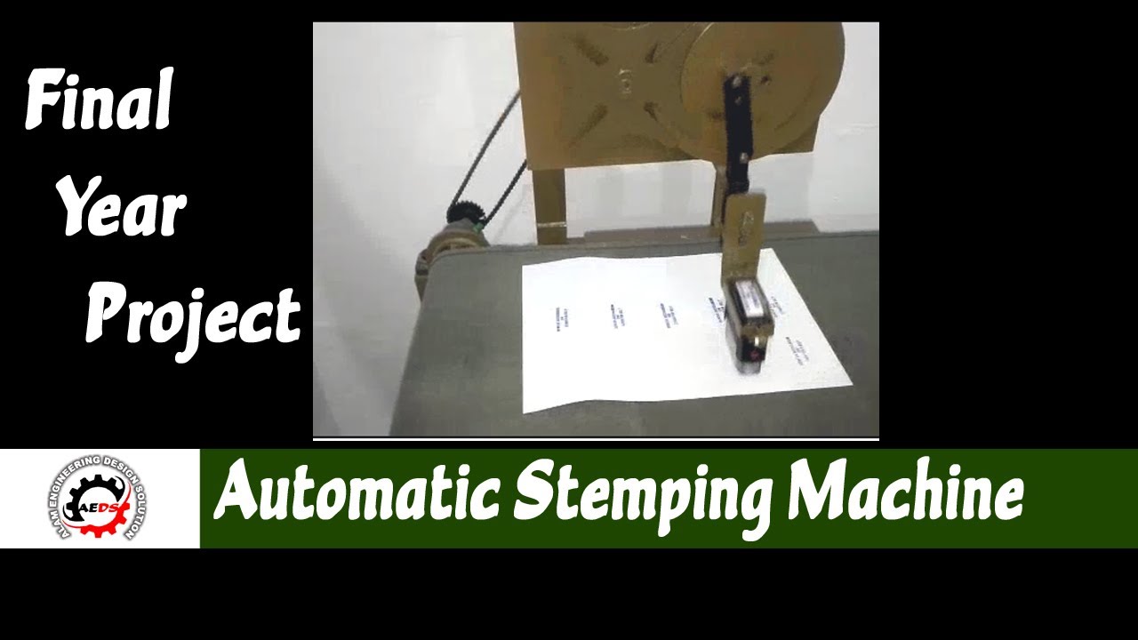 Automatic Stamps Machine | Automatic Paper stamping Machine | Alam Engineering Design Solution