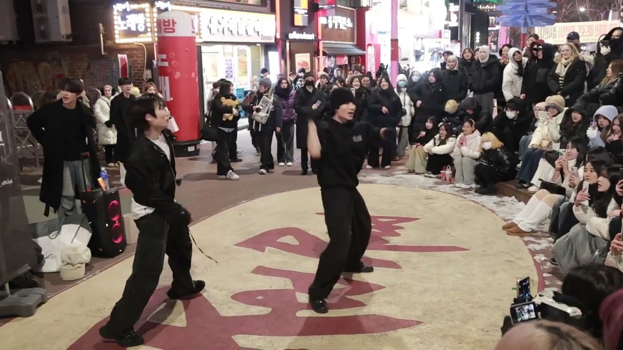 Kpop&JHKTV]Mocean hongdae kpopdanceFame#RIIZE 모션 찬욱 홍대케이팝댄스#페임