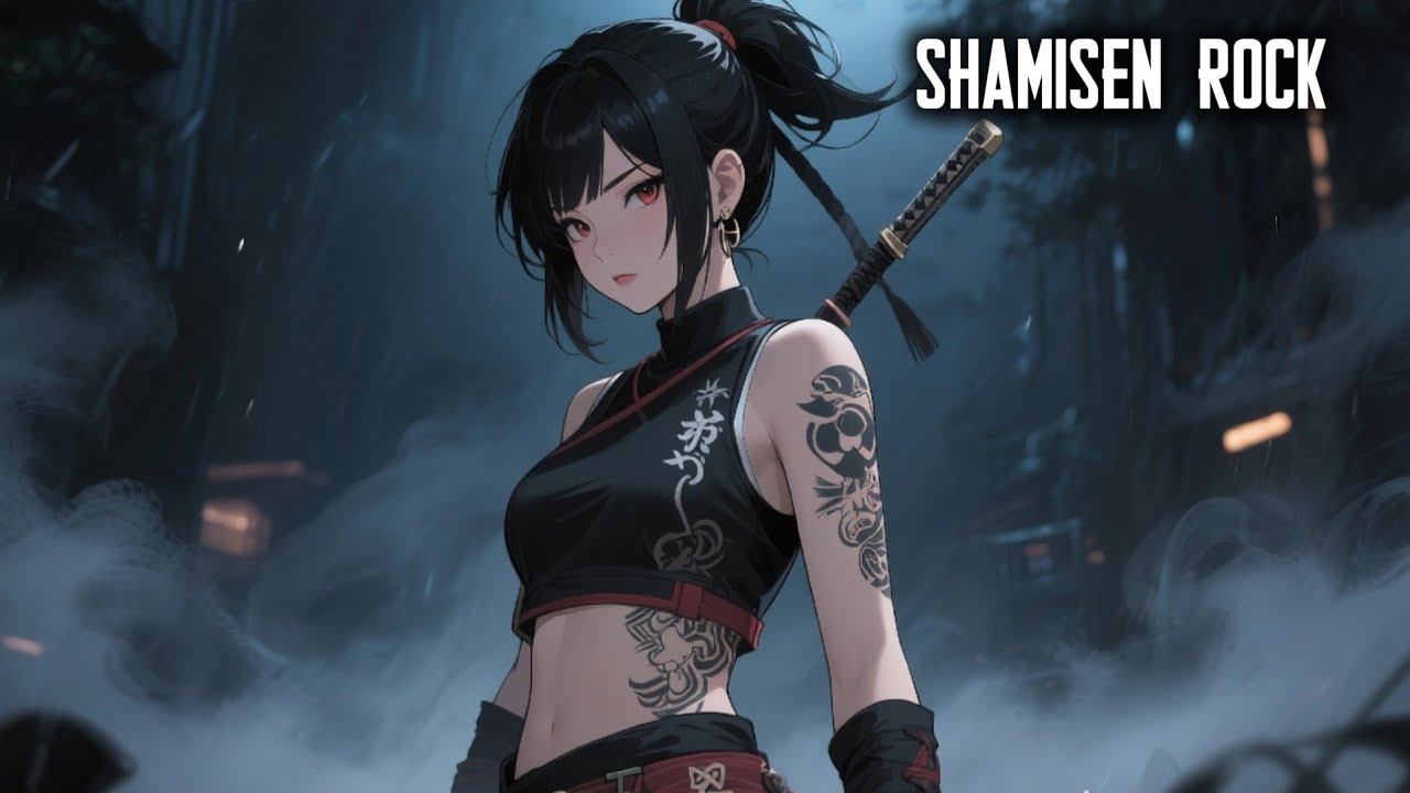 Shamisen Rock Instrument • Epic Music Fusion 🔥