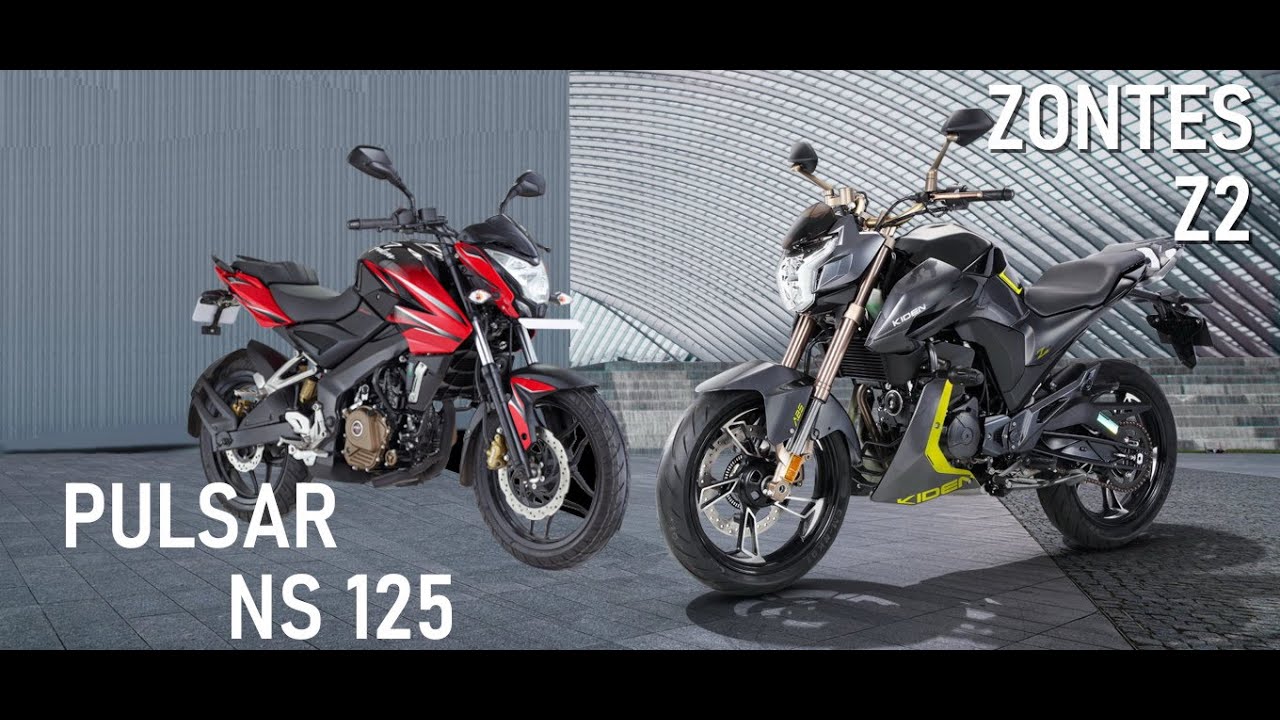 Pojedynek 125: Zontes Z2 vs  Bajaj Pulsar NS125