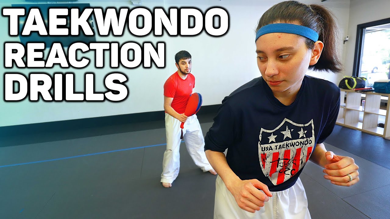 Taekwondo Reaction Drills | Kick Training