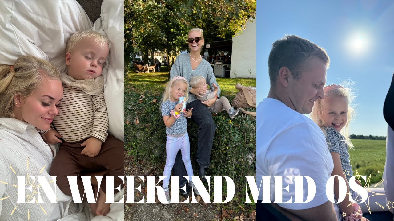 EN WEEKEND MED OS: Elina overtager vloggen, bananpandekager til Pjokke og familieudflugt