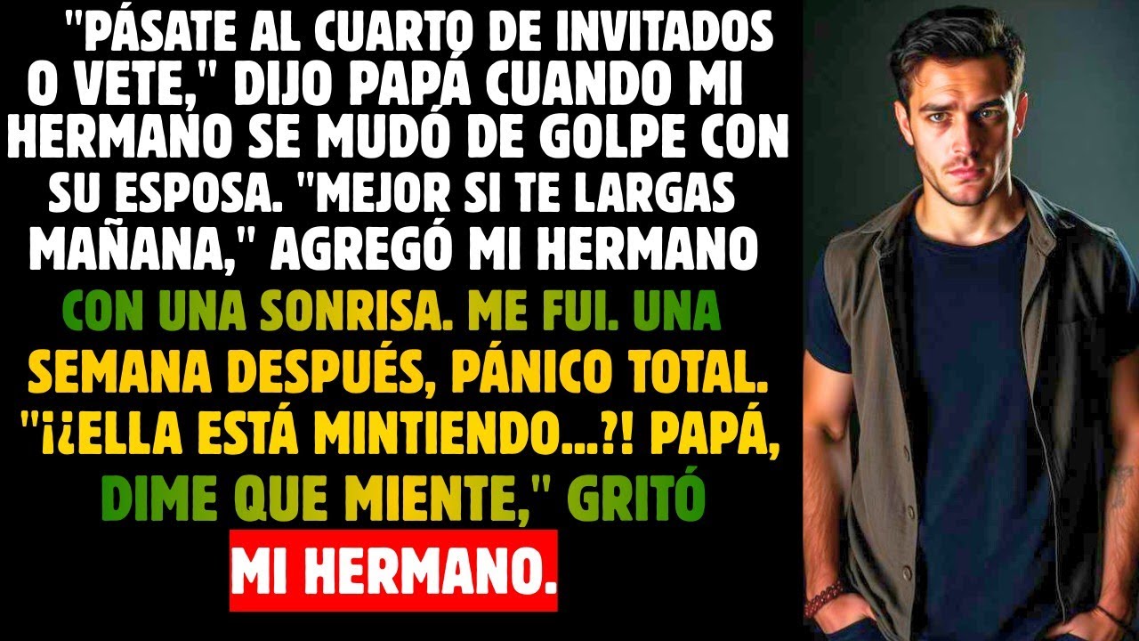 Mi familia me dijo que tomara el cuarto de invitados o me fuera—Lo que pasó después lo cambió todo