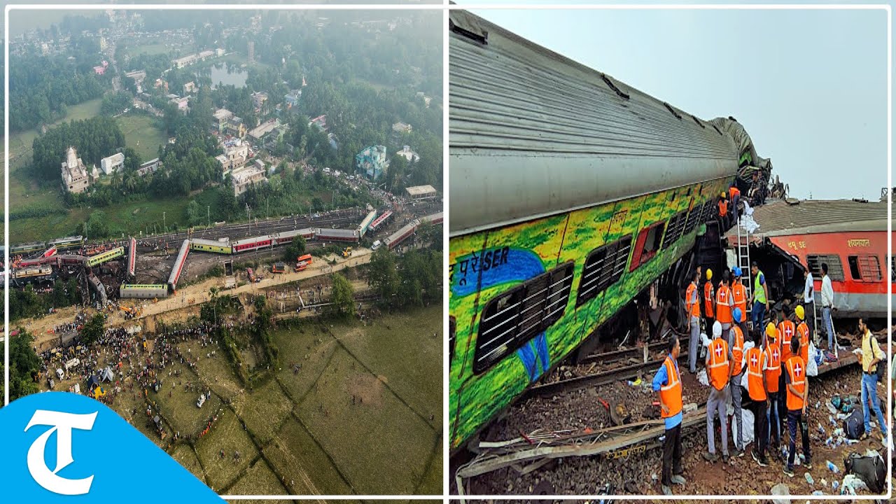 Overturned bogies, hung wires and desperate rescue mission. Ground report from accident spot
