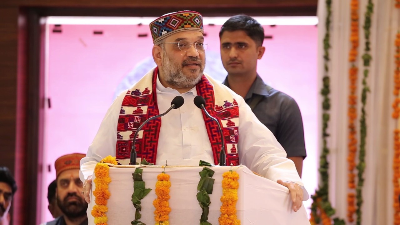 Shri Amit Shah addresses Intellectuals meet in Palampur, Himachal Pradesh (04 May 2017)
