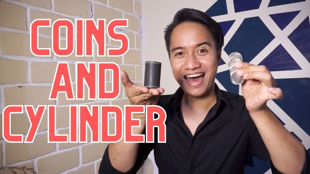 Coins and Cylinder Magic Trick | John Ramsay's Magic Trick