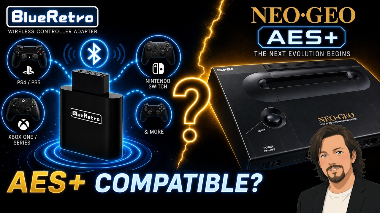 BlueRetro for NEO GEO - AES Plus Compatible? Here's What I Think