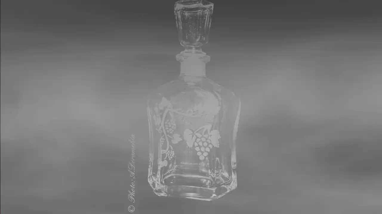 Des pièces uniques gravées sur verre et cristal