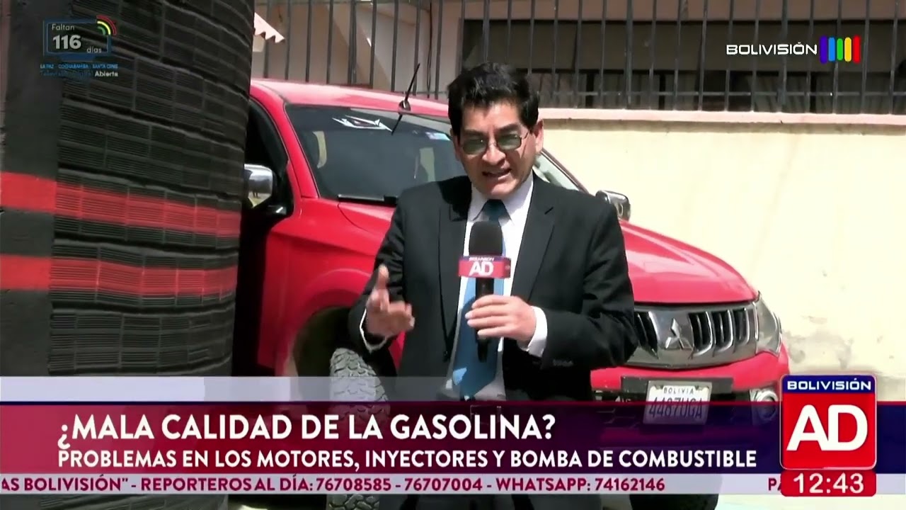 La mala calidad de la gasolina provoca daños en los vehículos del transporte