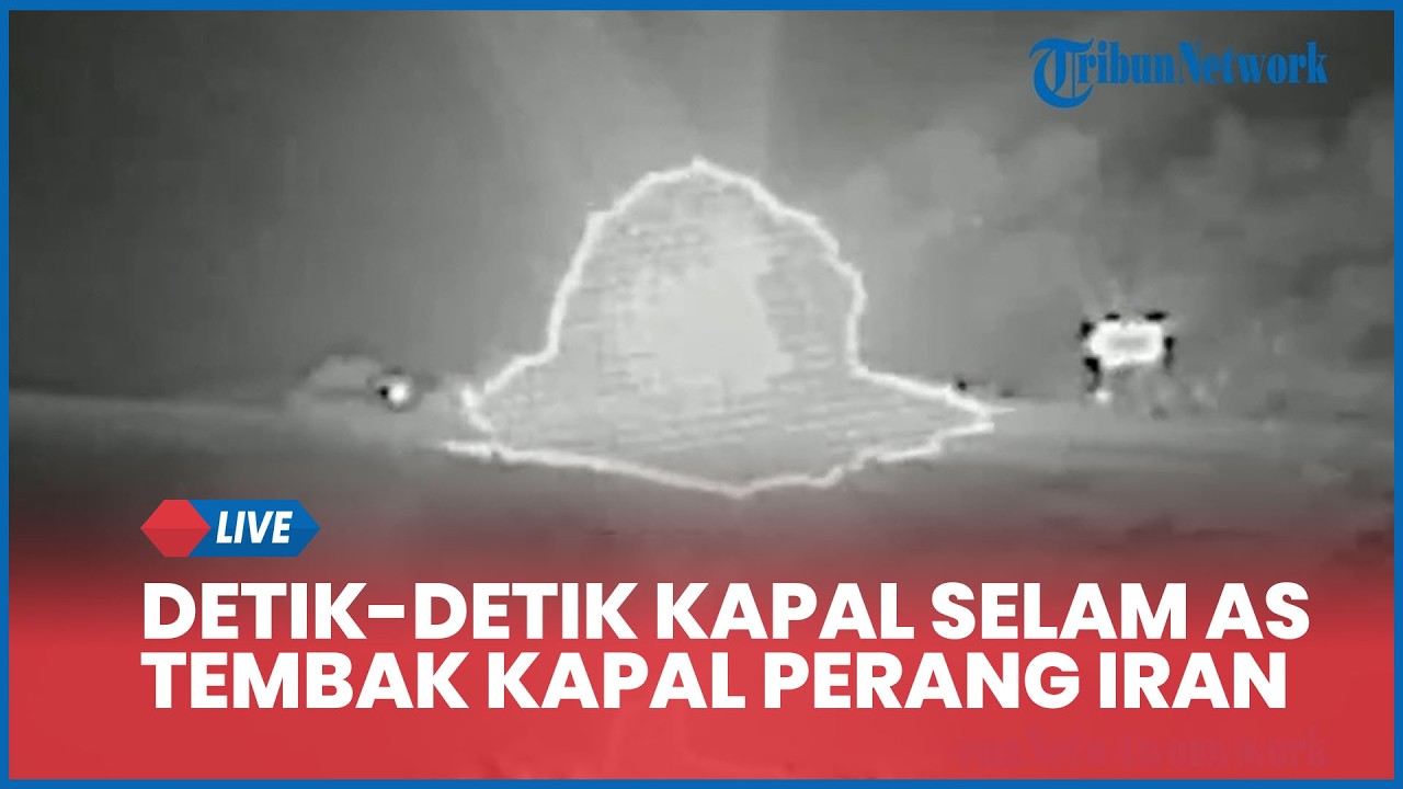 Detik-detik Kapal Selam AS Tembak & Tenggelamkan Kapal Perang Iran: 87 Orang Tewas, Ada yang Hilang