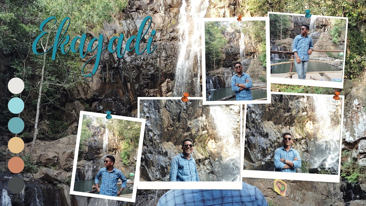 The beauty of Ekagadi Waterfall Salimi Mathili 