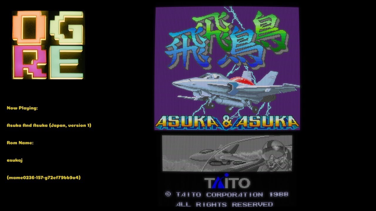 OGRE [MAME 0.237 WIP] Asuka & Asuka (Japan, version 1)