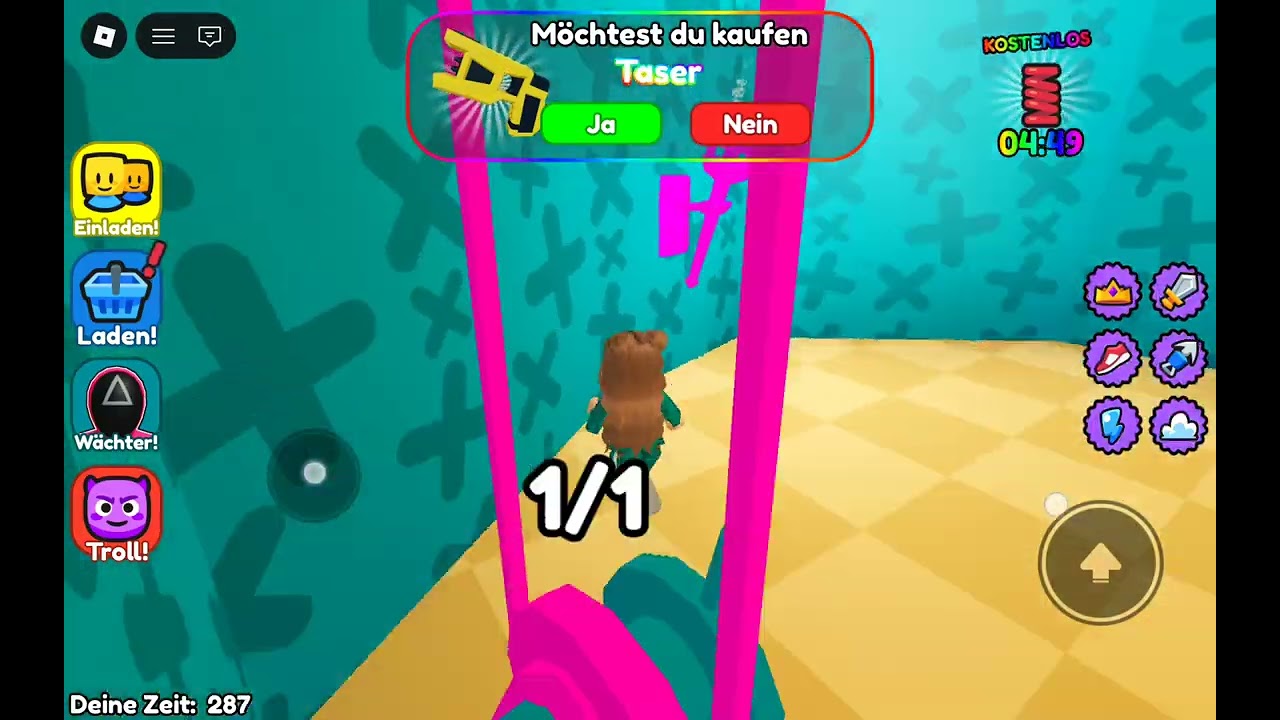Entkomme aus dem Gefängnis Squid game part 1 