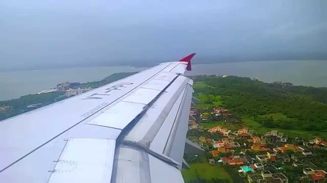 AIR INDIA Landing at Goa Airport
