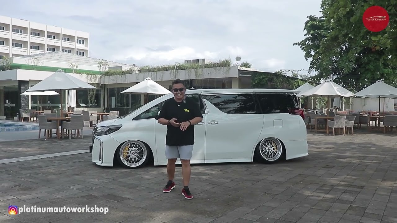 MOBIL MASIH BARU TAPI UDAH DI OBRAK ABRIK ( MODIFIKASI TOYOTA ALPHARD )