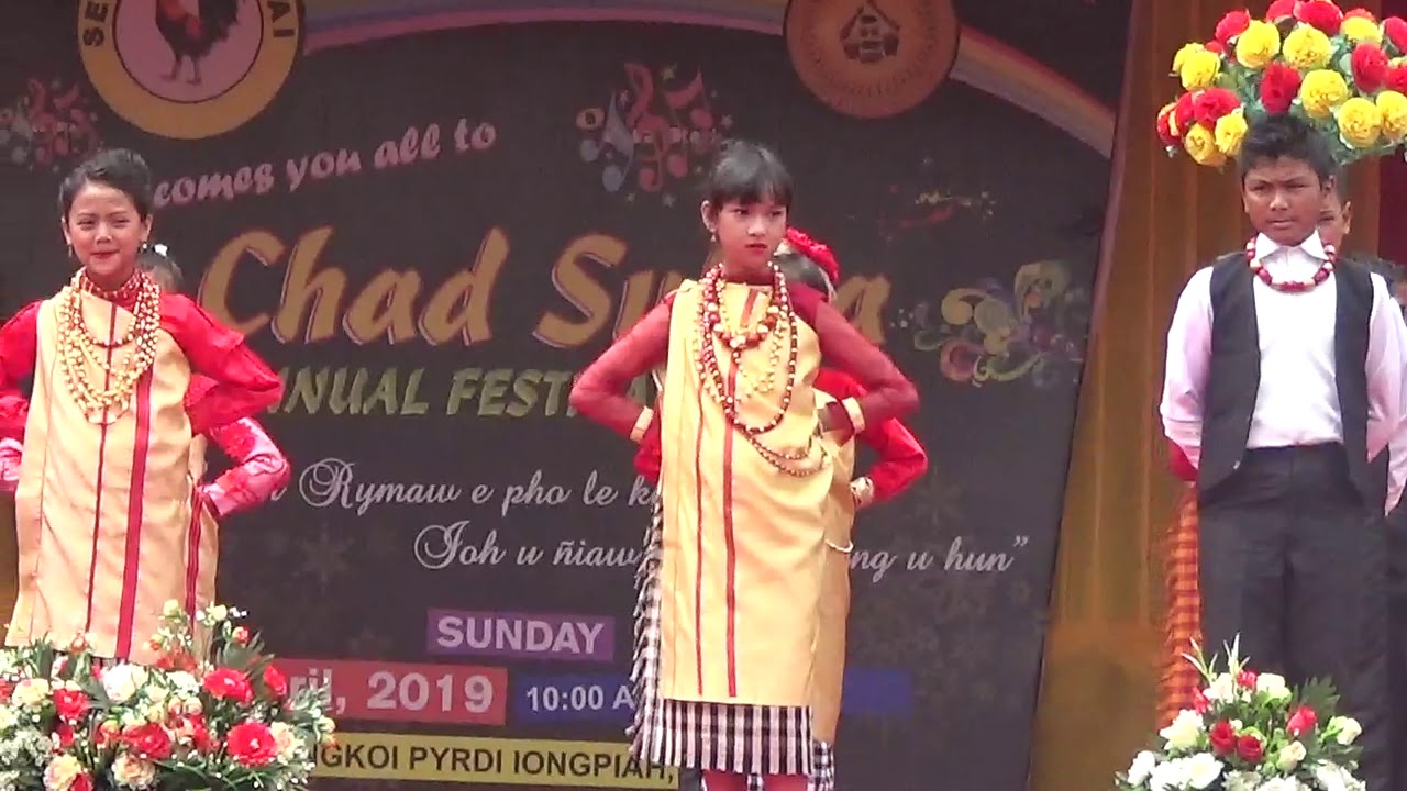 Loomiongkjam kids performed chad sukra 2019(mynkoipyrdi,iongpiah)