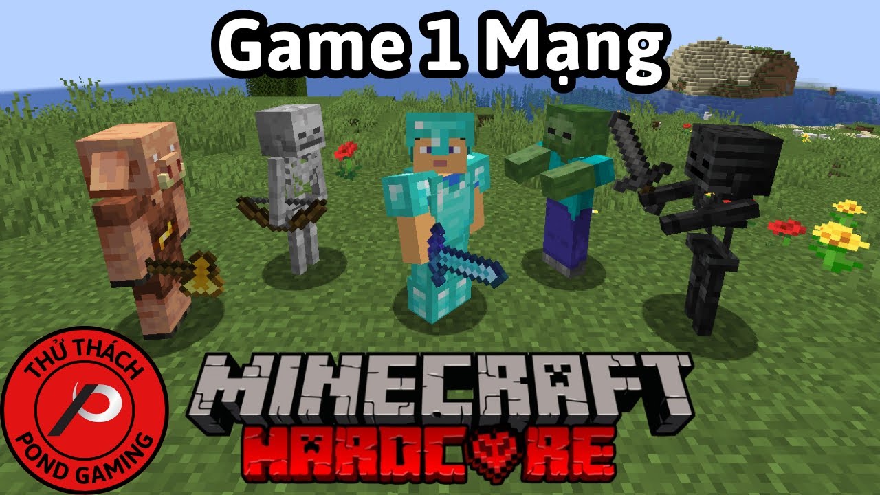 T&ocirc;i Ph&aacute; Đảo Minecraft Hardcore