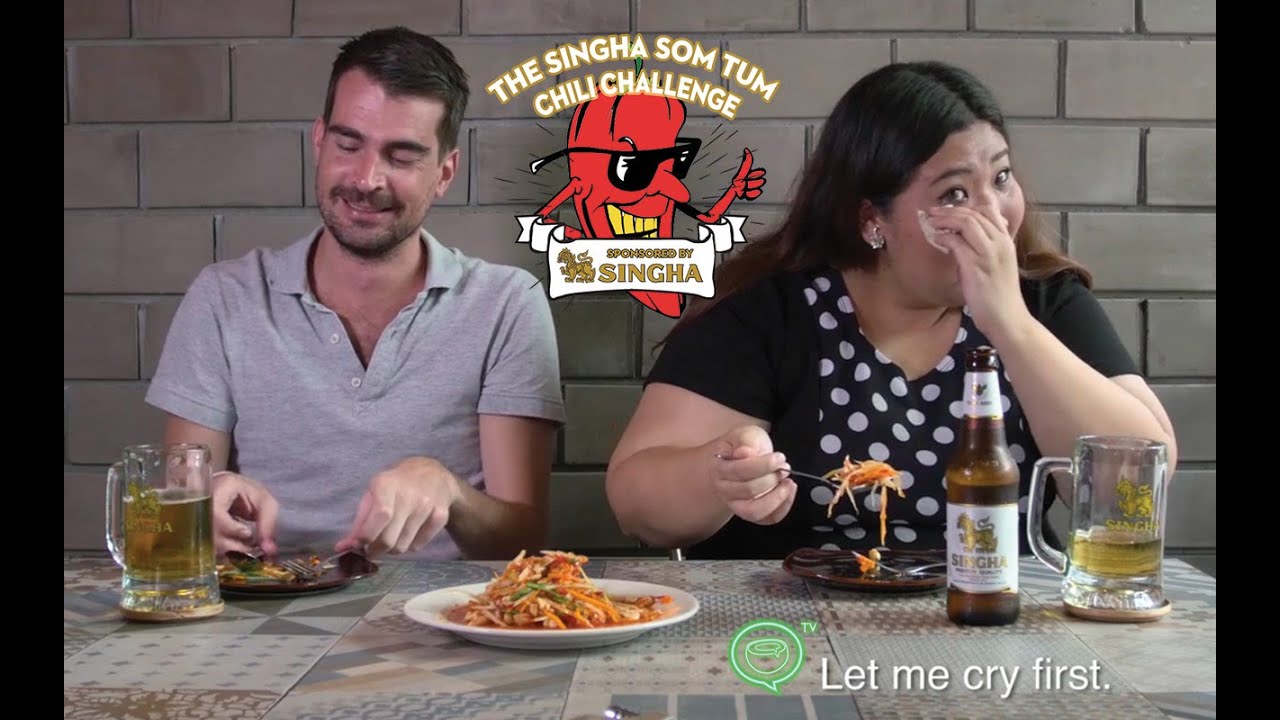 The Singha Som Tum Chili Challenge | Coconuts TV