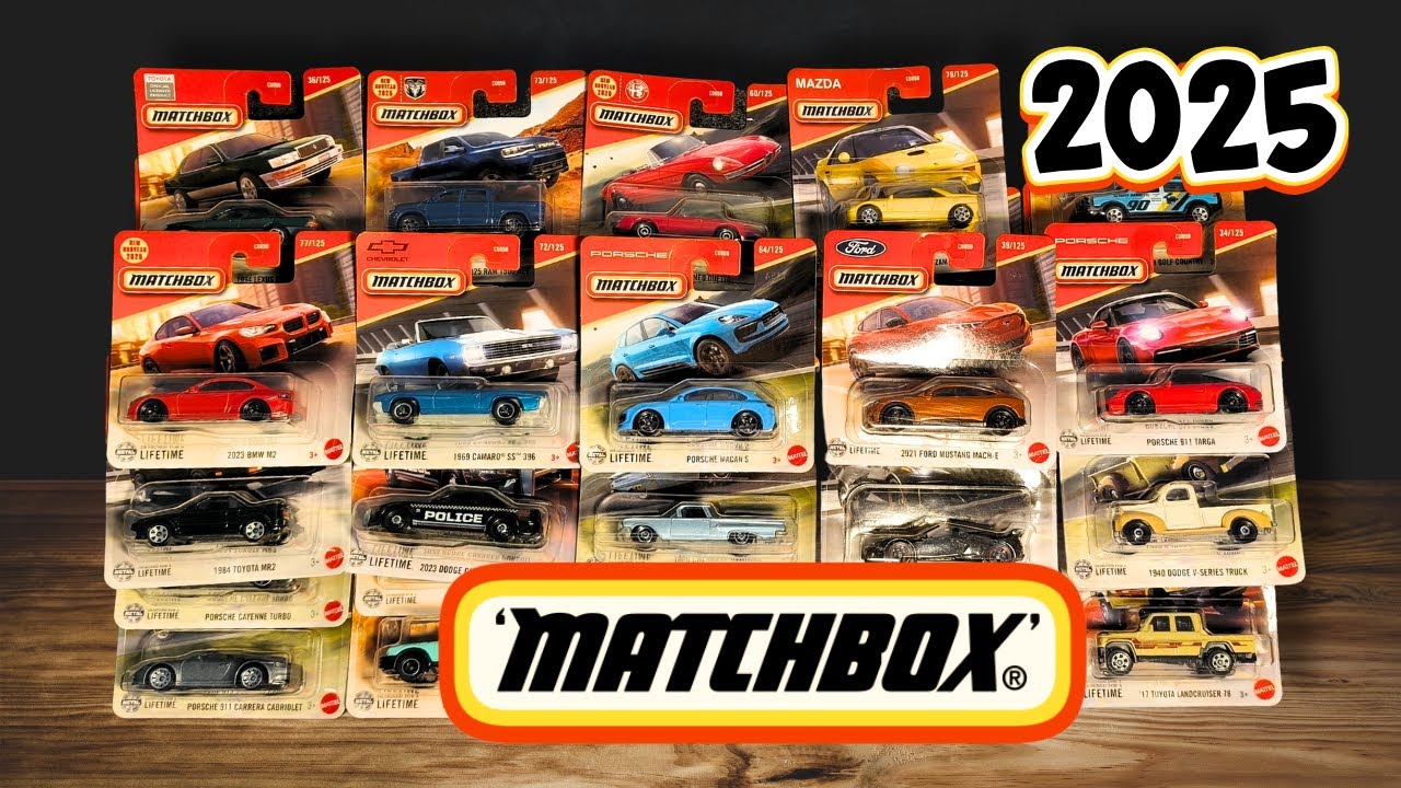 Unboxing 60 Matchbox Mainline 2025