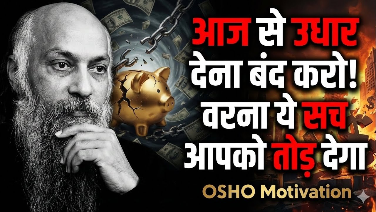 उधार देने से पहले सोच लेना‌ ! वरना ये सच आपको तोड़ देगा | Osho Motivation