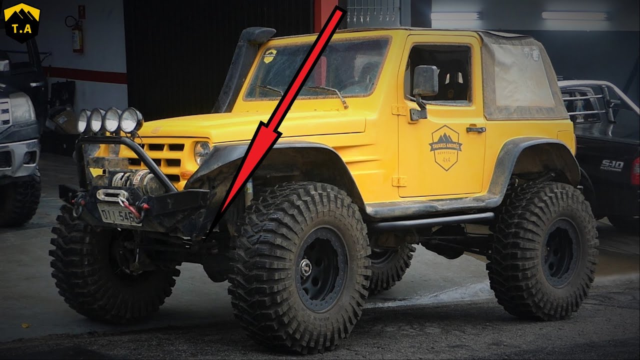 Troller T4 - Panhard Nova + Suporte Refeito - Oficina Extreme Brasil 4x4