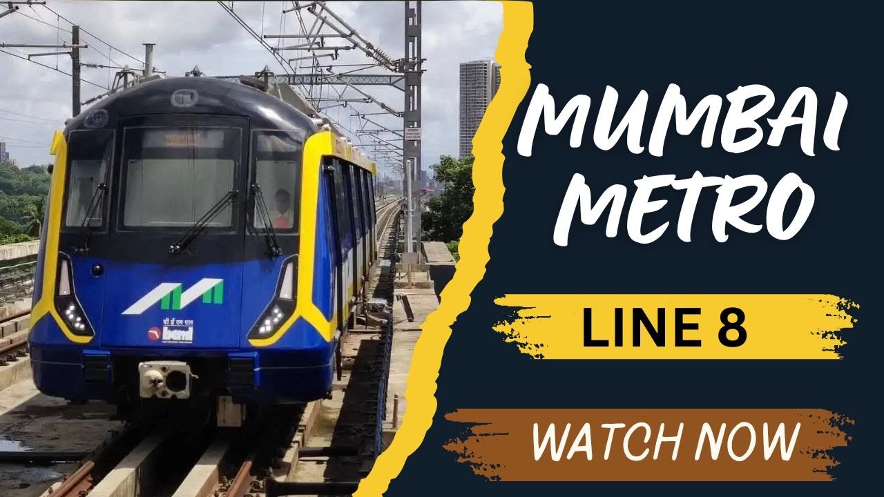 ✈️🚇 Mumbai Metro Line 8 &ndash; Airport Express Link in the Making! 🏗️✨
