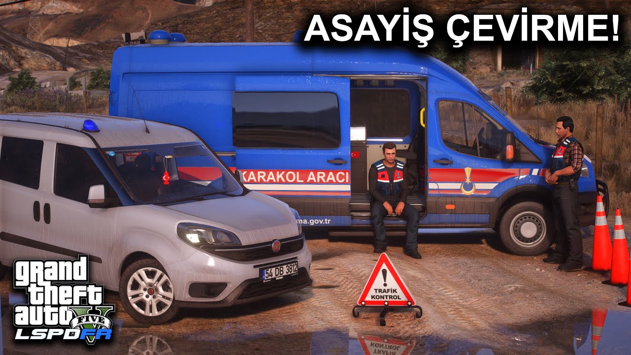 SAHURA GİDERKEN YAKALANDI !! - SİVİL JANDARMA MODU - GTA 5 LSPDFR