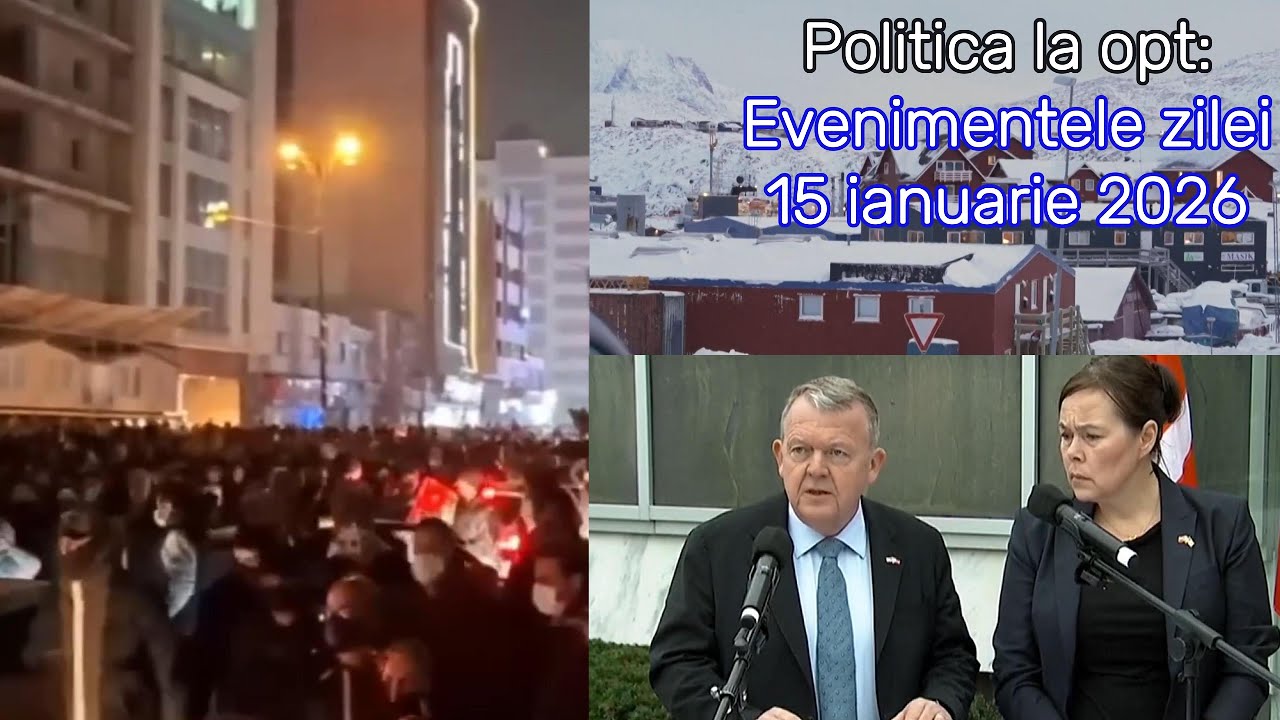 Politica la opt: Evenimentele zilei 15.012026