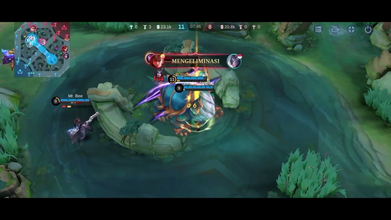 Gatotkaca Roamer Ini Bikin Lawan Nyerah Sebelum Late Game