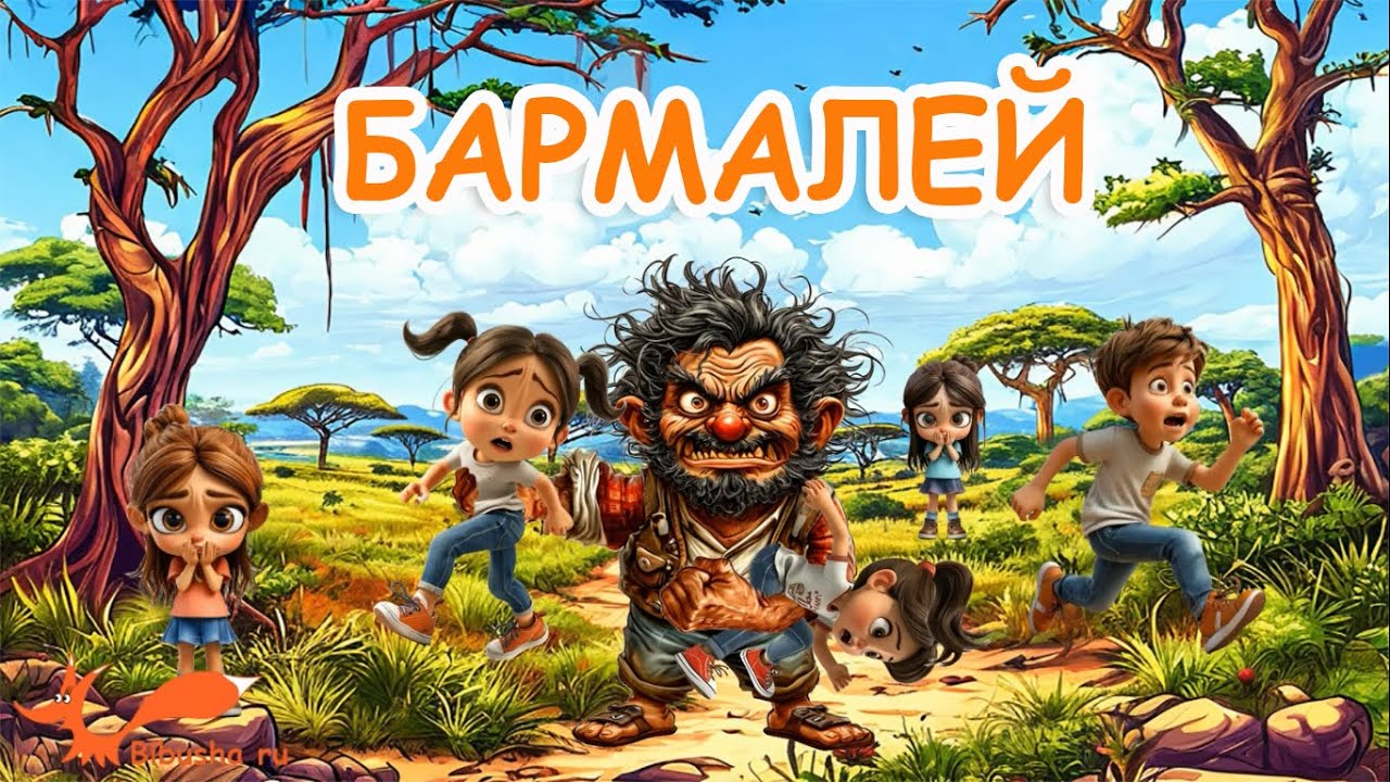 Бармалей - Корней Чуковский | Мультик для детей