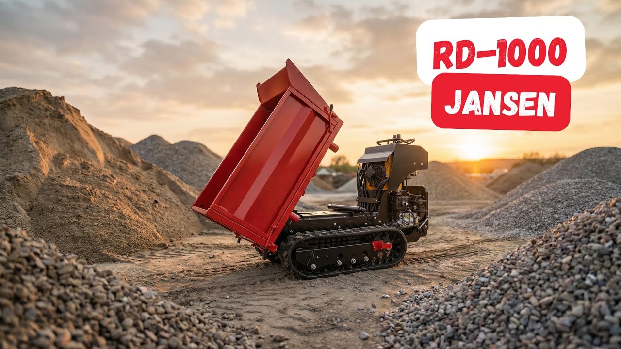Le Dumper RD-1000 JANSEN en action !
