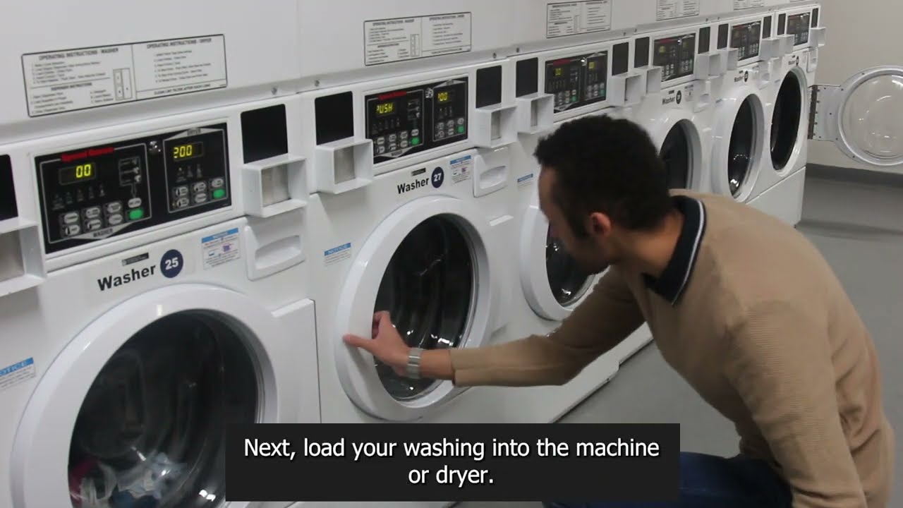 How to use the washing and drying machines at UTS Housing