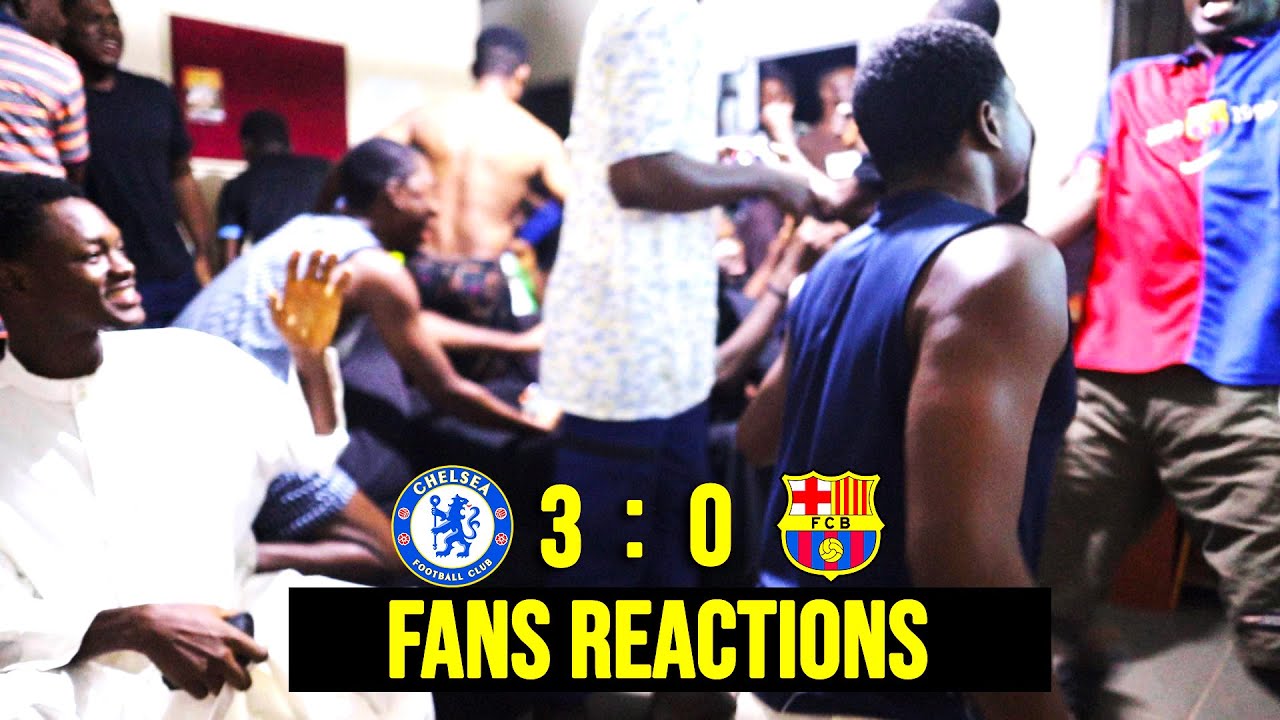 CHELSEA 3-0 BARCELONA - WATCHALONG HIGHLIGHT & FANS REACTIONS - Champions League 2025-26