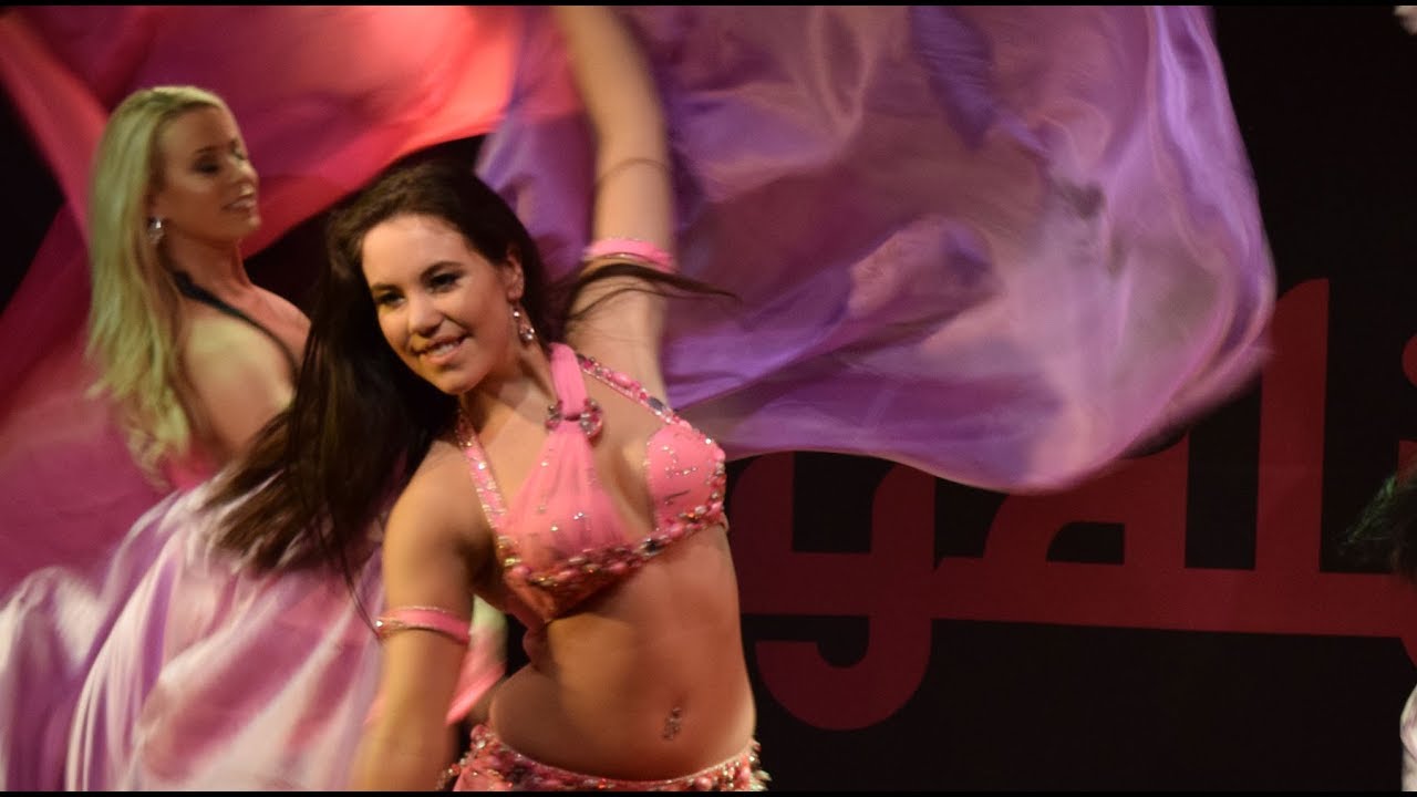 Belly dance group Layali dancing to Faddah by Hossam Ramzy, Hafla Layali 2015