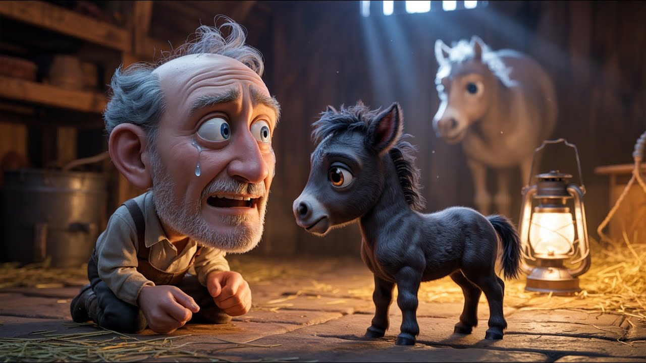 “He Opened the Barn After Midnight — The Tiny Hooves Inside Changed His Life Forever”  #weststories