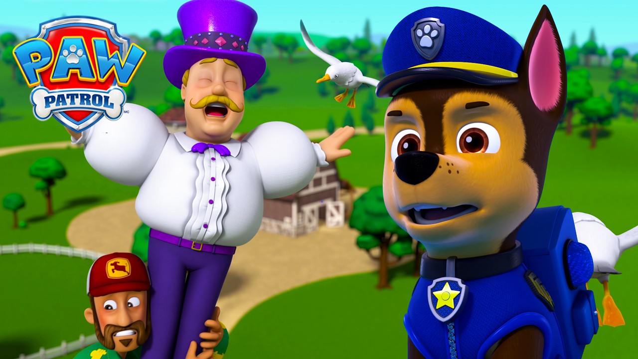 أوه لا! القميص المنتفخ يطير بعيدًا! 👕 | الدوريات الصغيره | Paw Patrol Arabic | تجميع