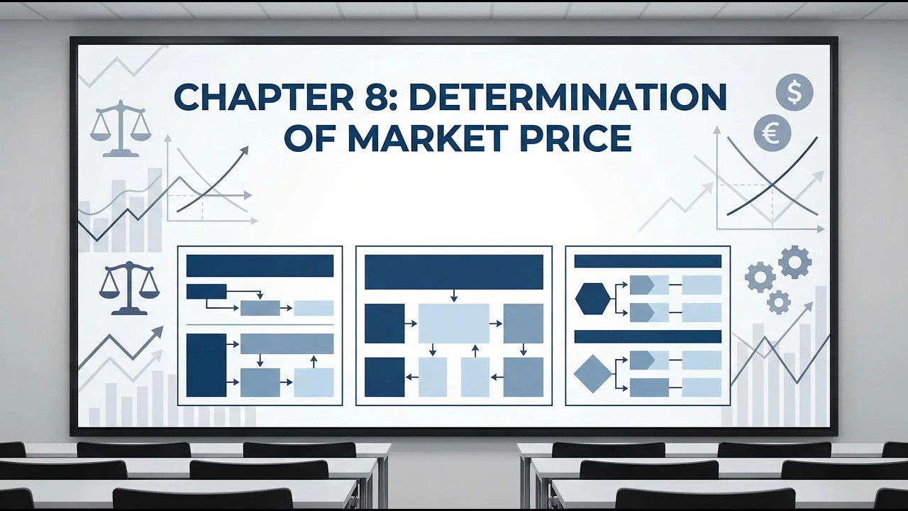 F4E8.Determination of Market Price #highschool #economics #dse