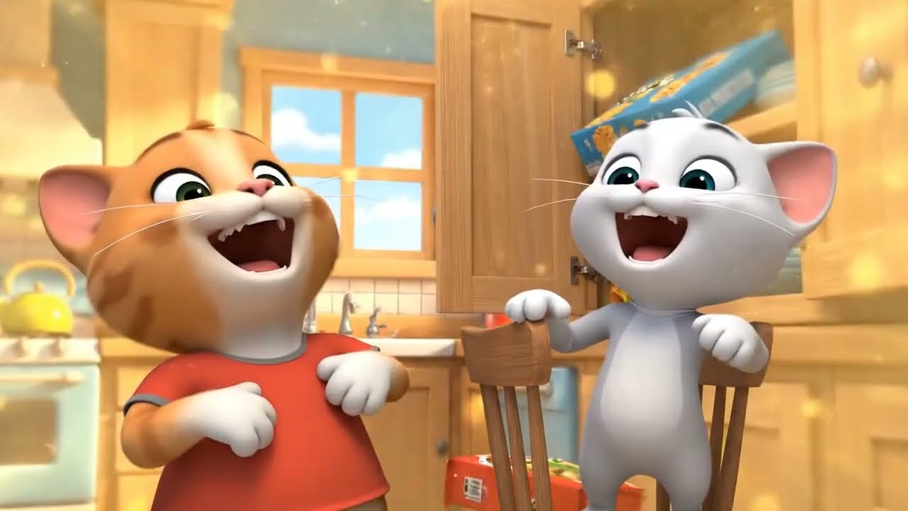 Smart Cat Cartoon 🧠 | Funny Animated Cat 