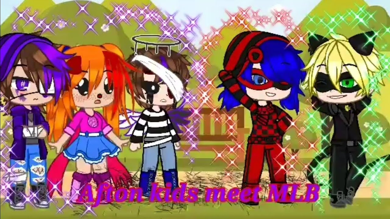 Afton Kids meet MLB (Gacha Club) (1/?)