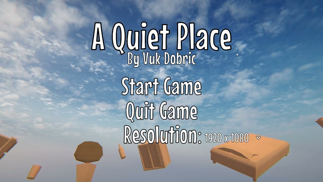 A Quiet Place- Indie Horror Game