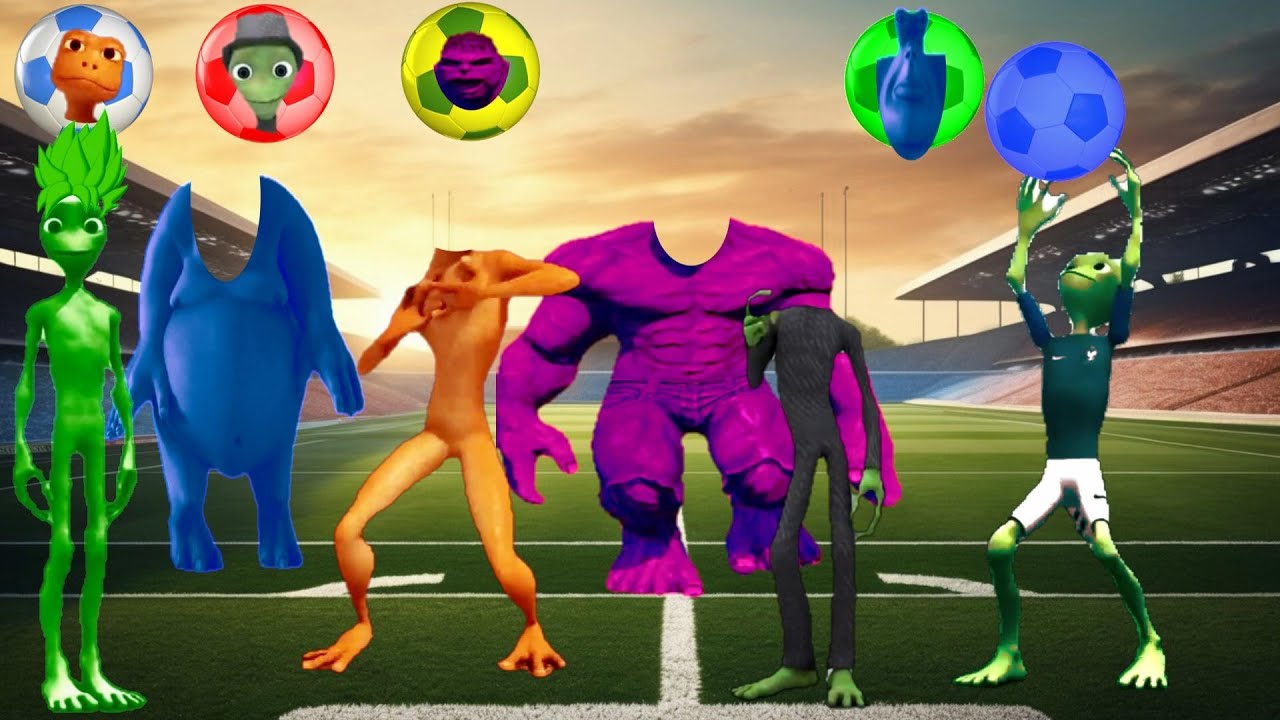 DAME TU COSITA 👀 Wrong Body Parts Dance Funny Puzzle Wrong Heads,  Eyes